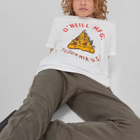 Cali T-Shirt | Powder White