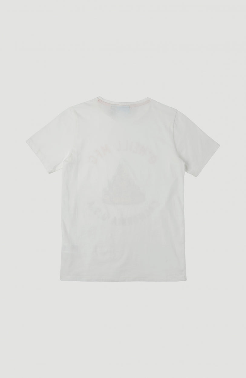 Cali T-Shirt | Powder White