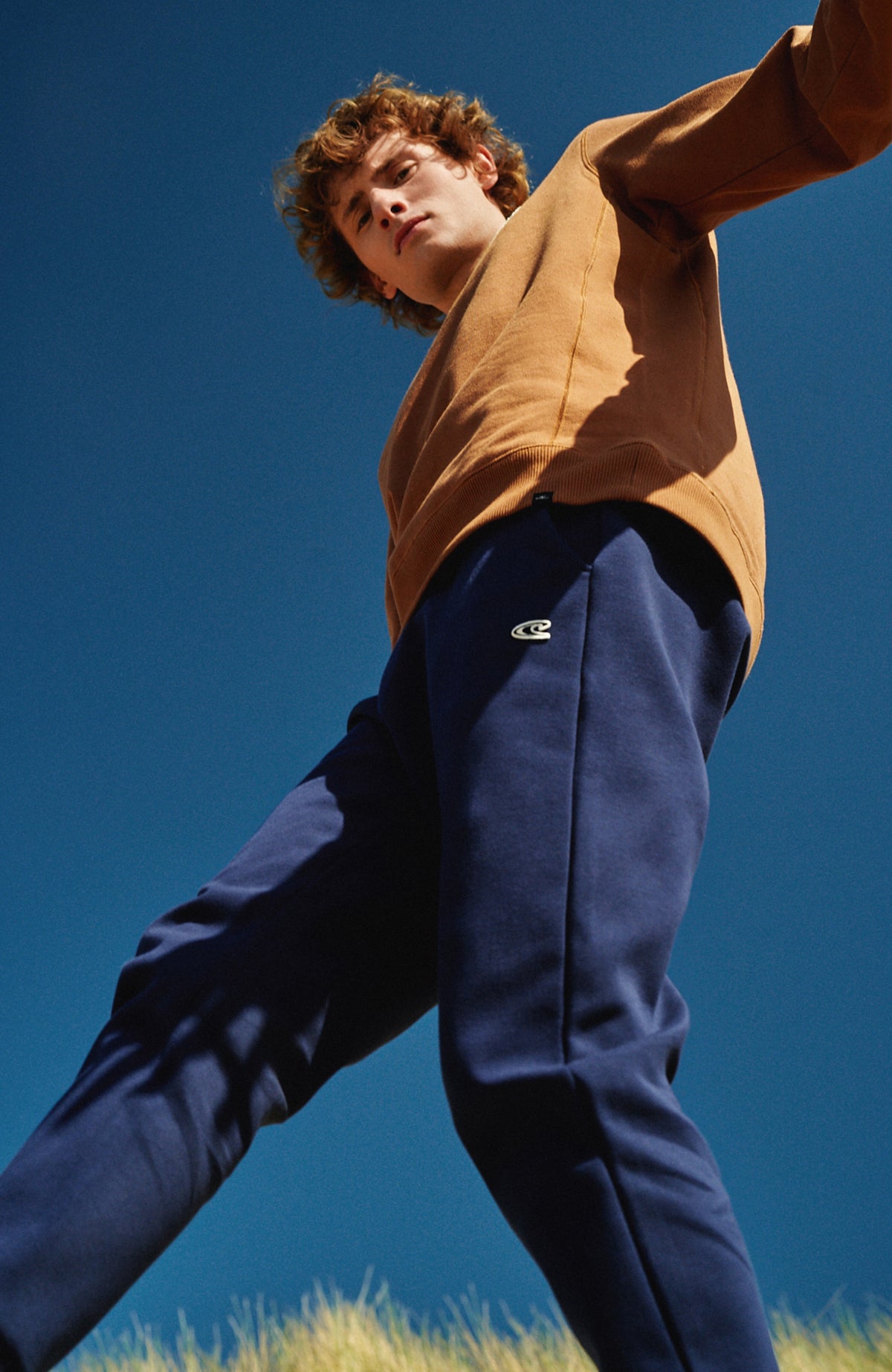 2-Knit Sweatpants | Ink Blue -A