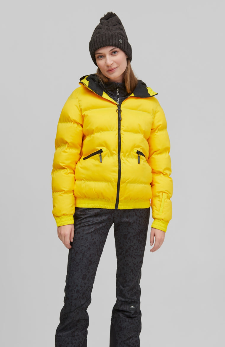 Aventurine Hybrid Snow Jacket | Chrome Yellow