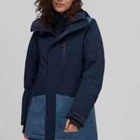 Zeolite Hybrid Snow Jacket | Ink Blue -A