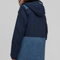 Zeolite Hybrid Snow Jacket | Ink Blue -A