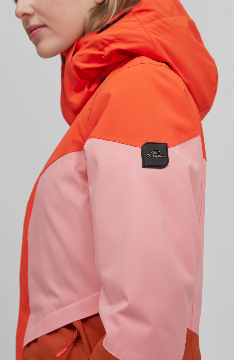 Coral Snow Jacket | Cherry Tomato -A