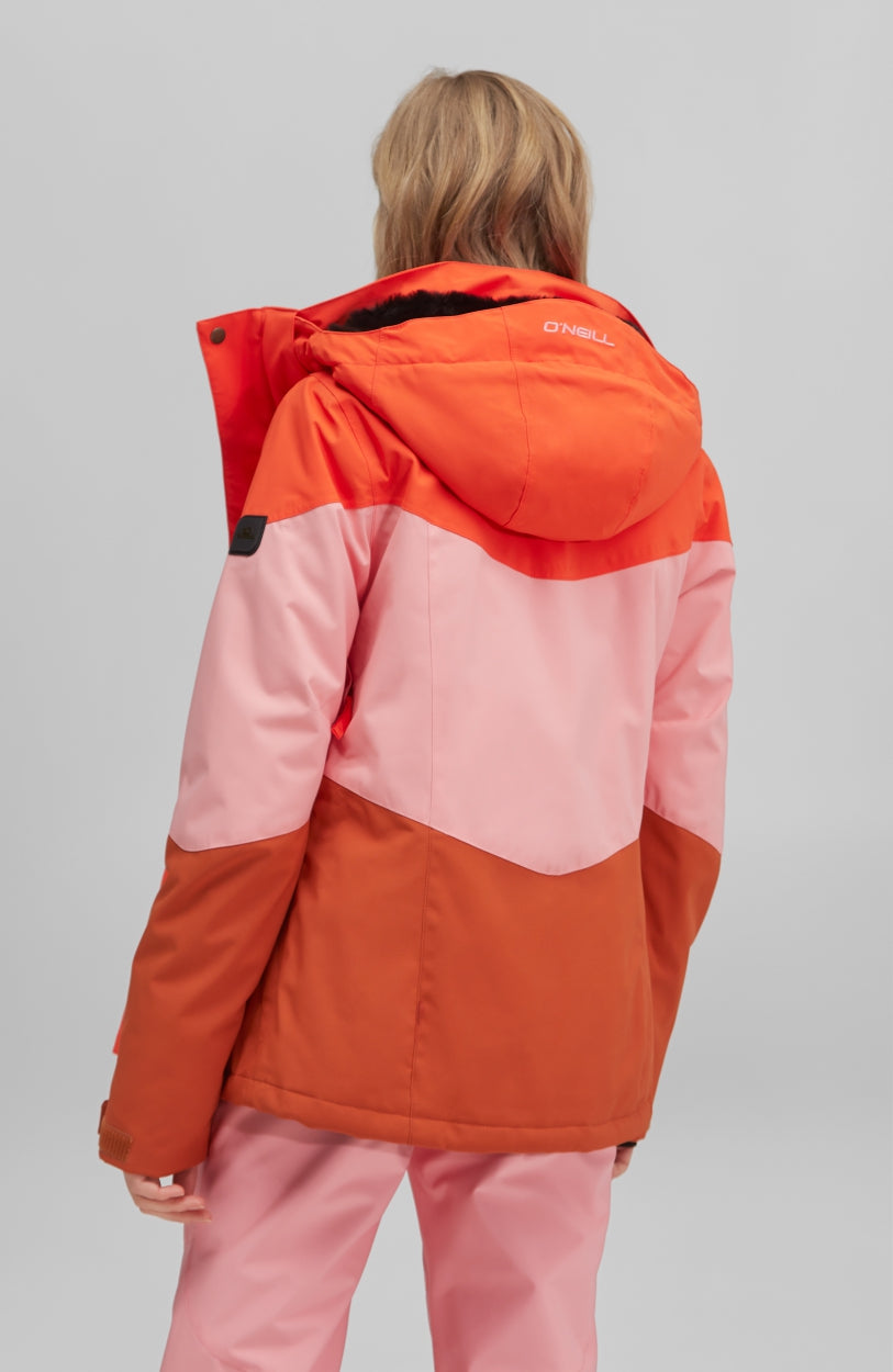 Coral Snow Jacket | Cherry Tomato -A
