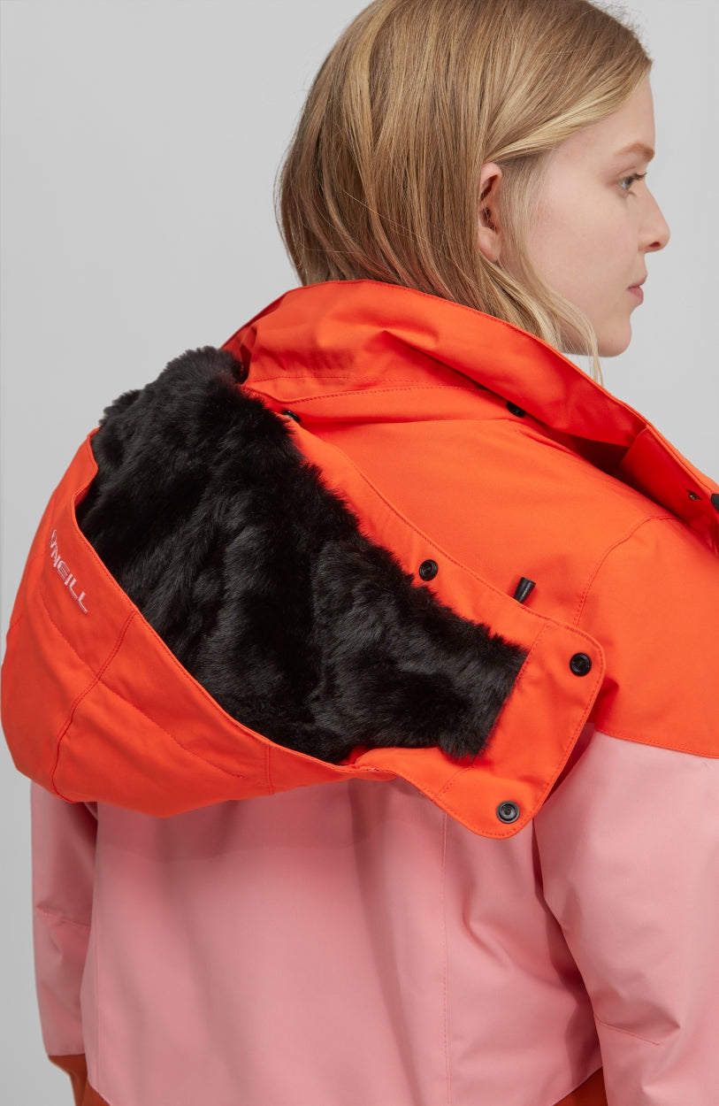 Coral Snow Jacket | Cherry Tomato -A