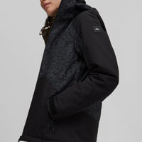 Adelite Snow Jacket | Grey With Black