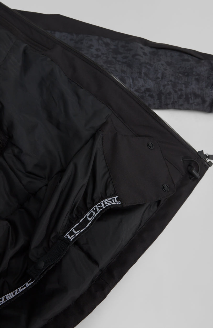 Adelite Snow Jacket | Grey With Black