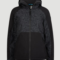 Adelite Snow Jacket | Grey With Black
