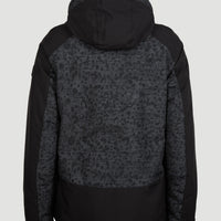 Adelite Snow Jacket | Grey With Black