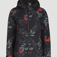 Adelite Snow Jacket | Black With Green