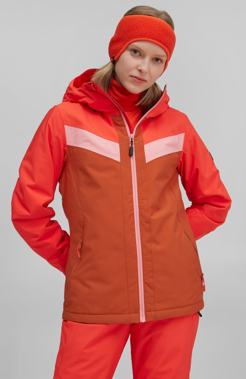 Aplite Snow Jacket | Cherry Tomato -A