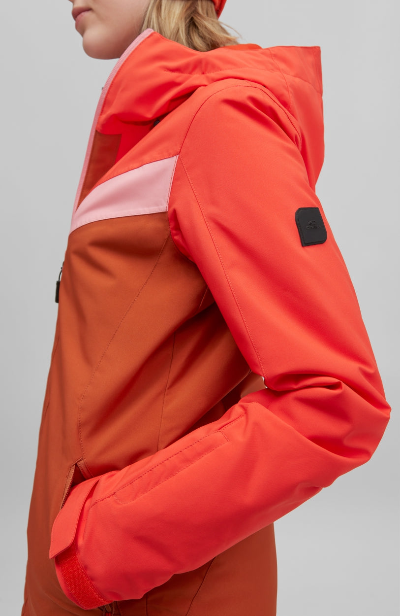 Aplite Snow Jacket | Cherry Tomato -A