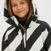 Adelite All Over Print Snow Jacket | BlackOut - A