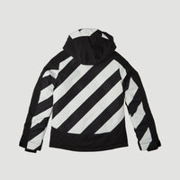 Adelite All Over Print Snow Jacket | BlackOut - A