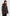 Adelite All Over Print Snow Jacket | Black With Green