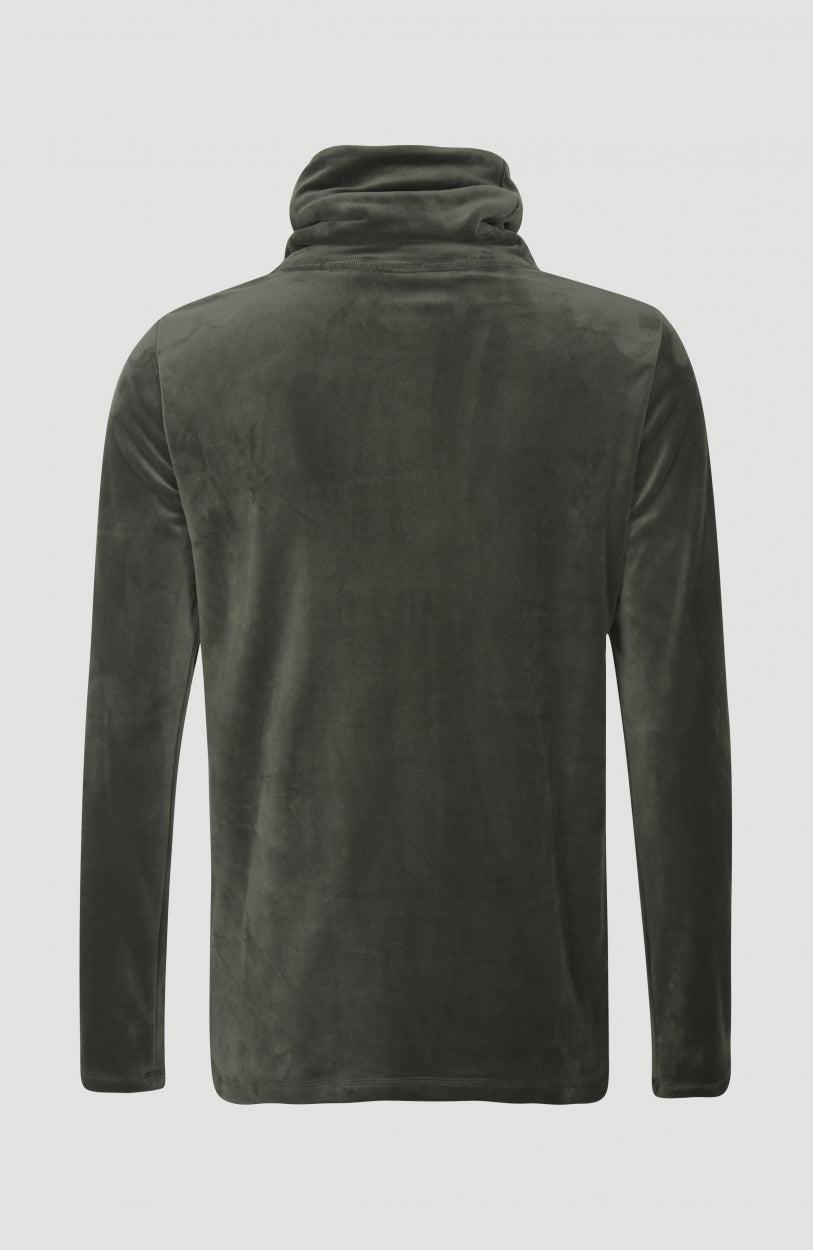 Clime Plus Half Zip Fleece | Army Green