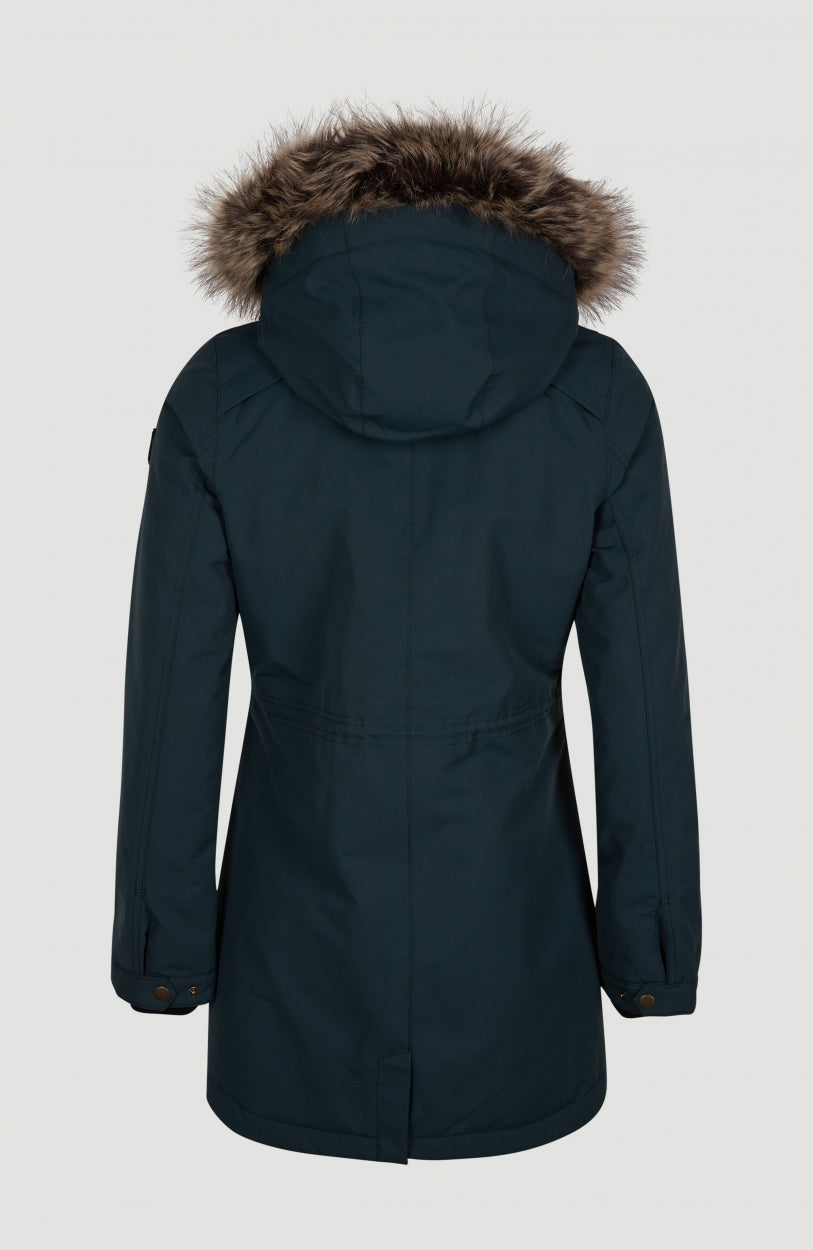 Journey Parka Jacket | Night Ocean