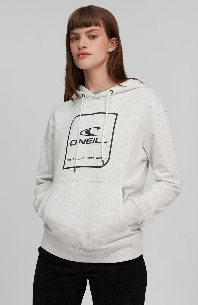 Cube Hoodie | White Melee