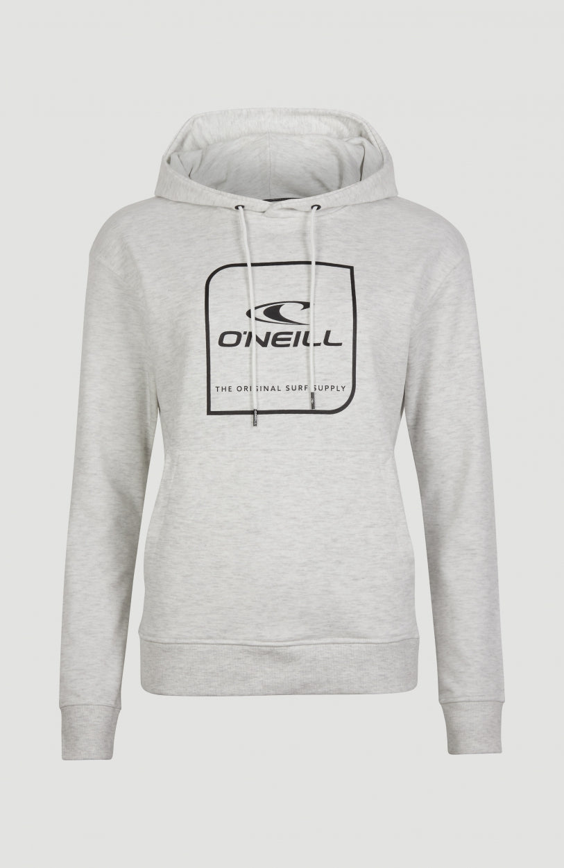 Cube Hoodie | White Melee