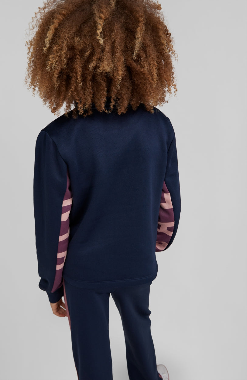 Cali Anorak Half Zip Sweatshirt | Ink Blue -A