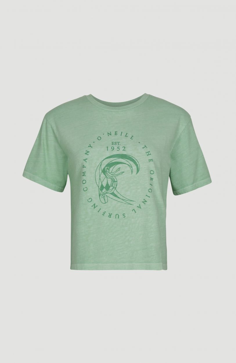 Beach Wash T-Shirt | Frosty Green
