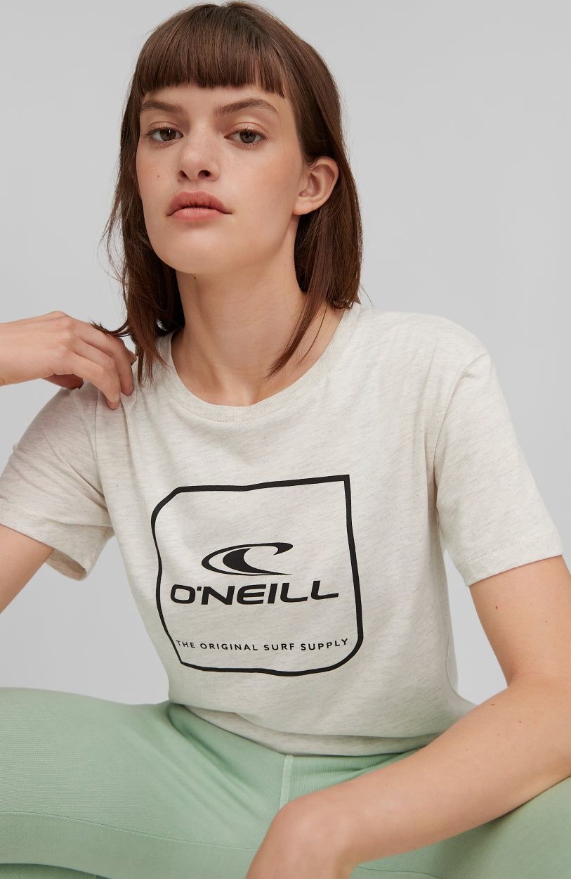 Cube T-Shirt | White Melee