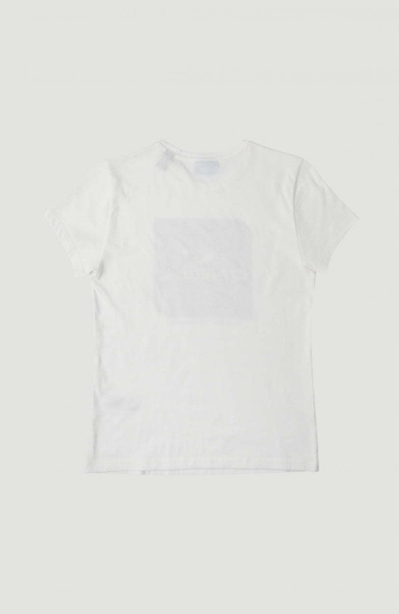 Cube T-Shirt | Powder White