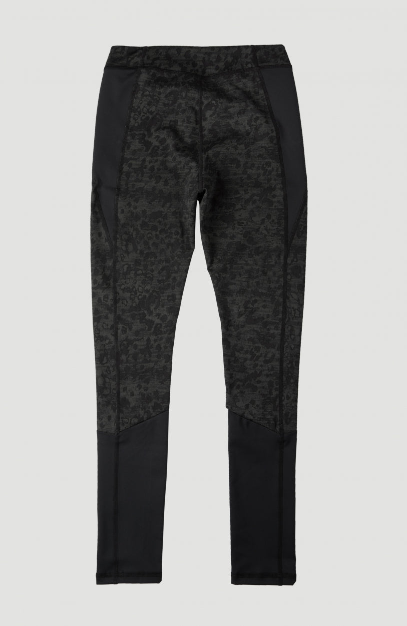 Active Legging | Grey With Black