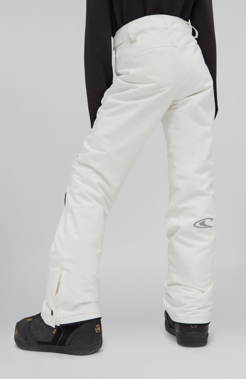 Charm Regular Snow Pants | Powder White