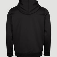 Rutile Hooded Fleece | Black Out