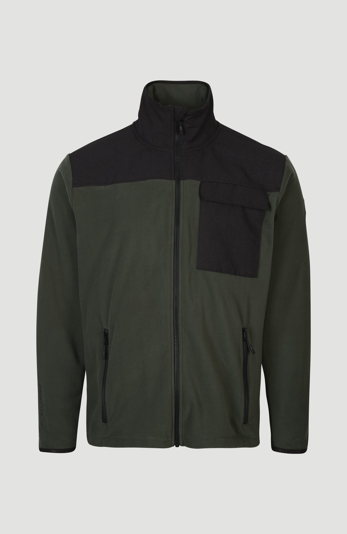 Utility Fleece Jacket | Forest Night Colour Block