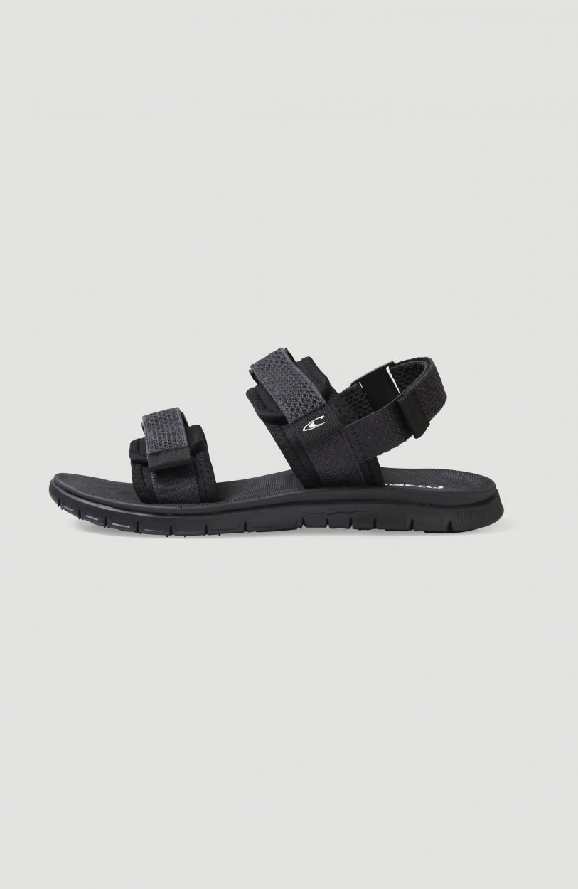 Neo Traveller Strap Sandals | Black Out