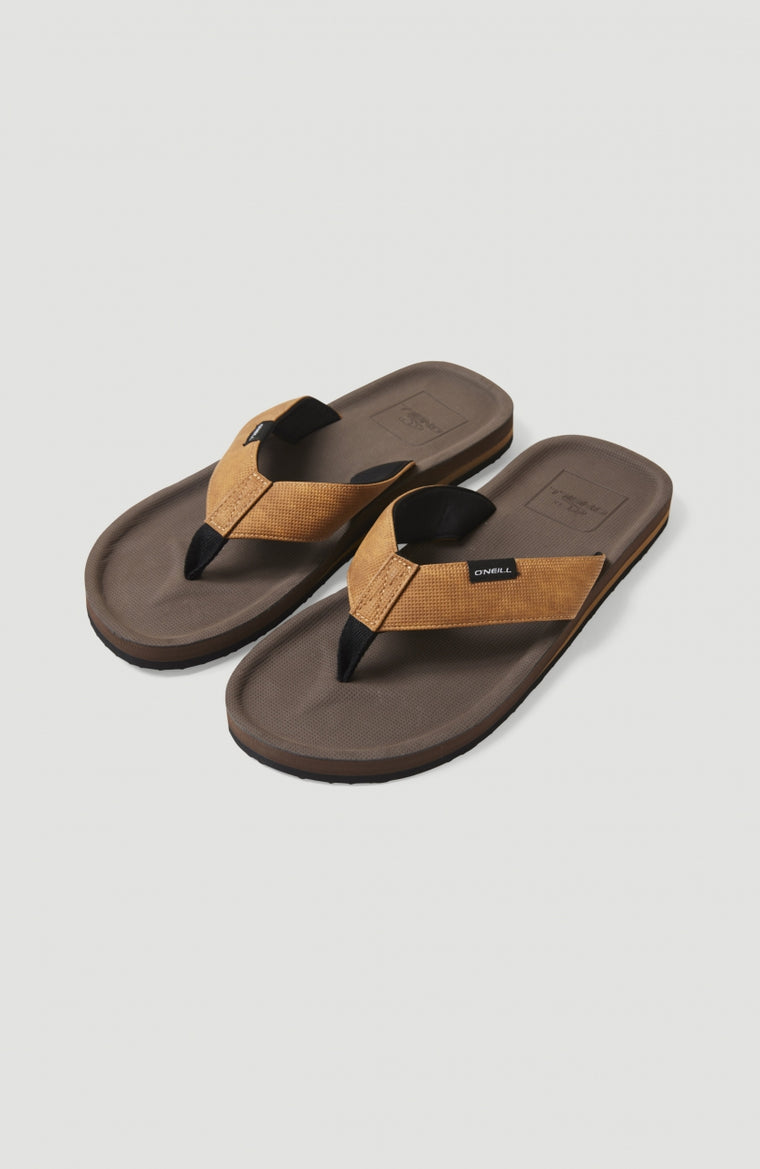 Chad Fabric Sandals | Deep Taupe