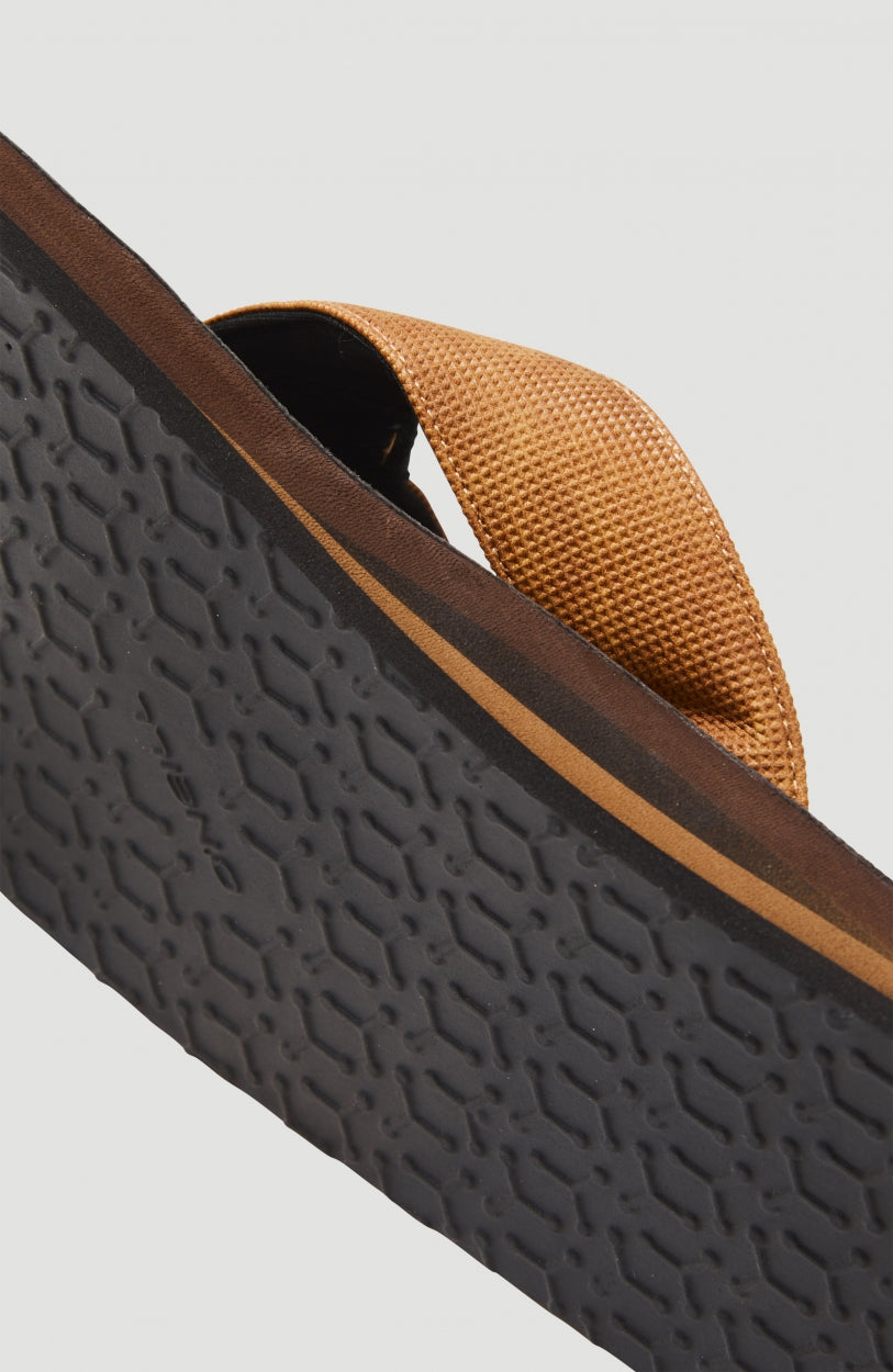 Chad Fabric Sandals | Deep Taupe