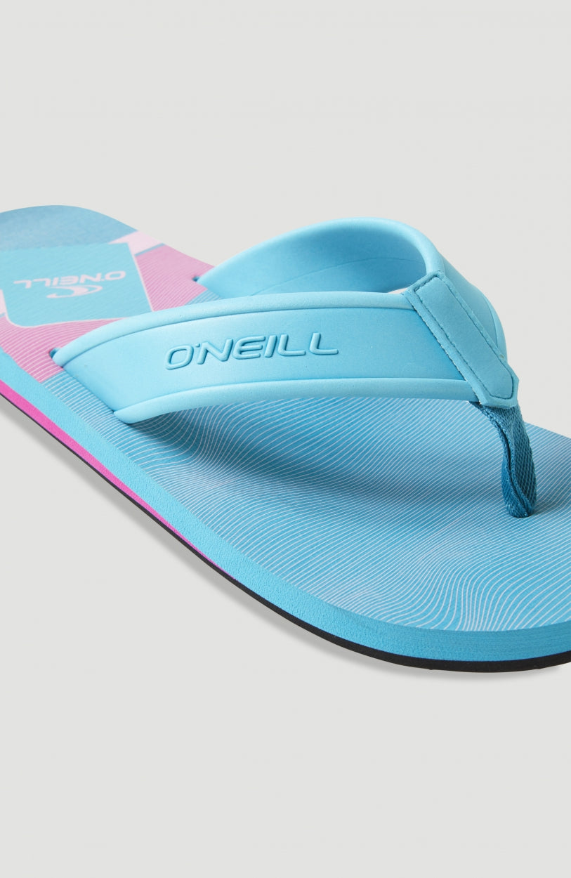 Arch Graphic Sandals | Blue Multi 7