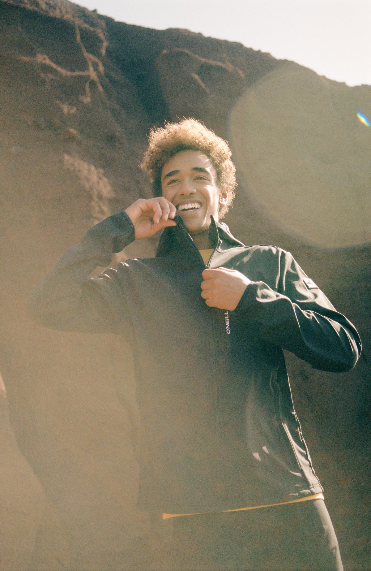 Sleet Hooded Shoftshell Jacket | Black Out