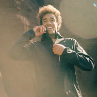 Sleet Hooded Shoftshell Jacket | Black Out