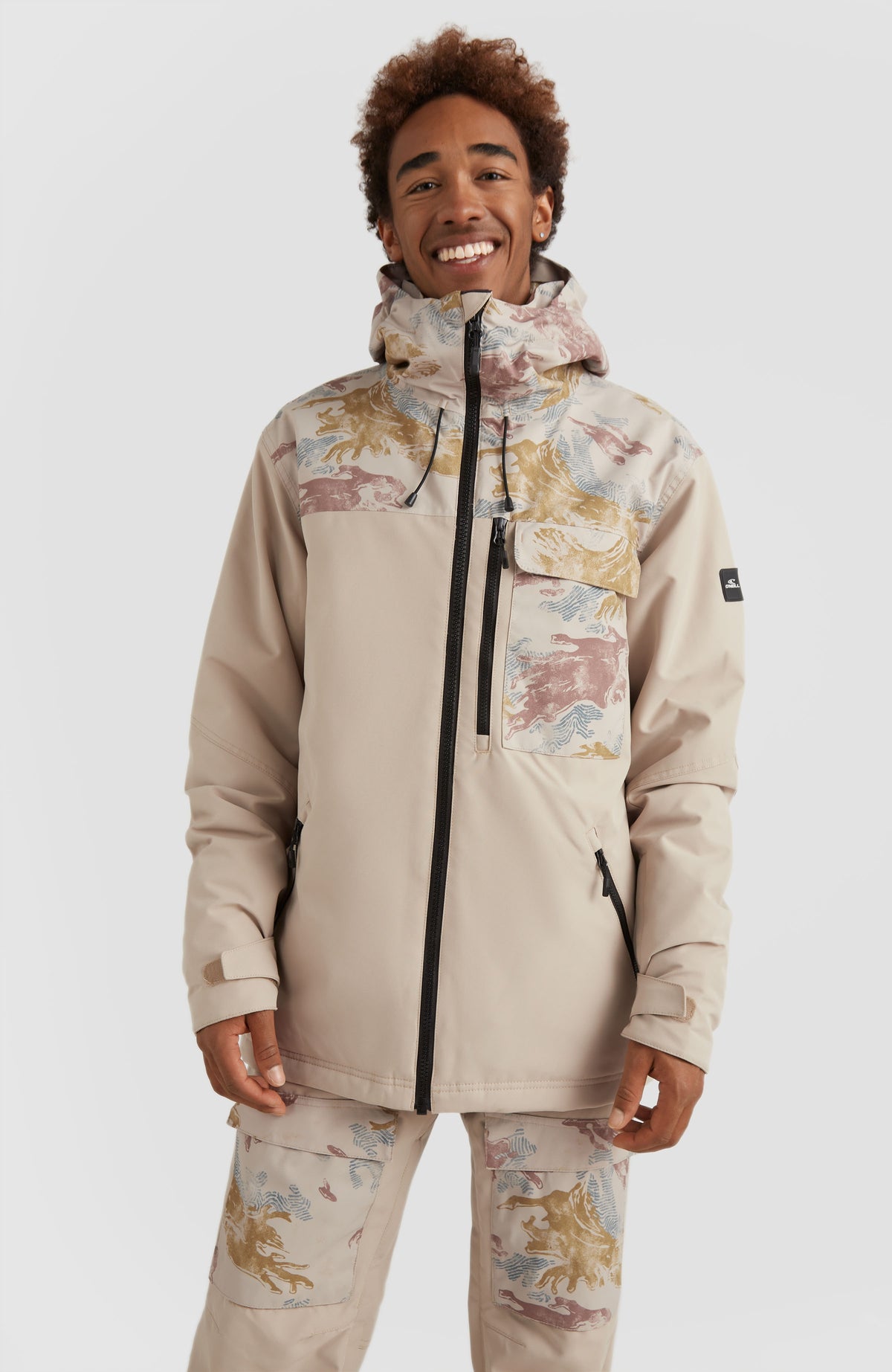 Utility Hybrid Snow Jacket | Crockery