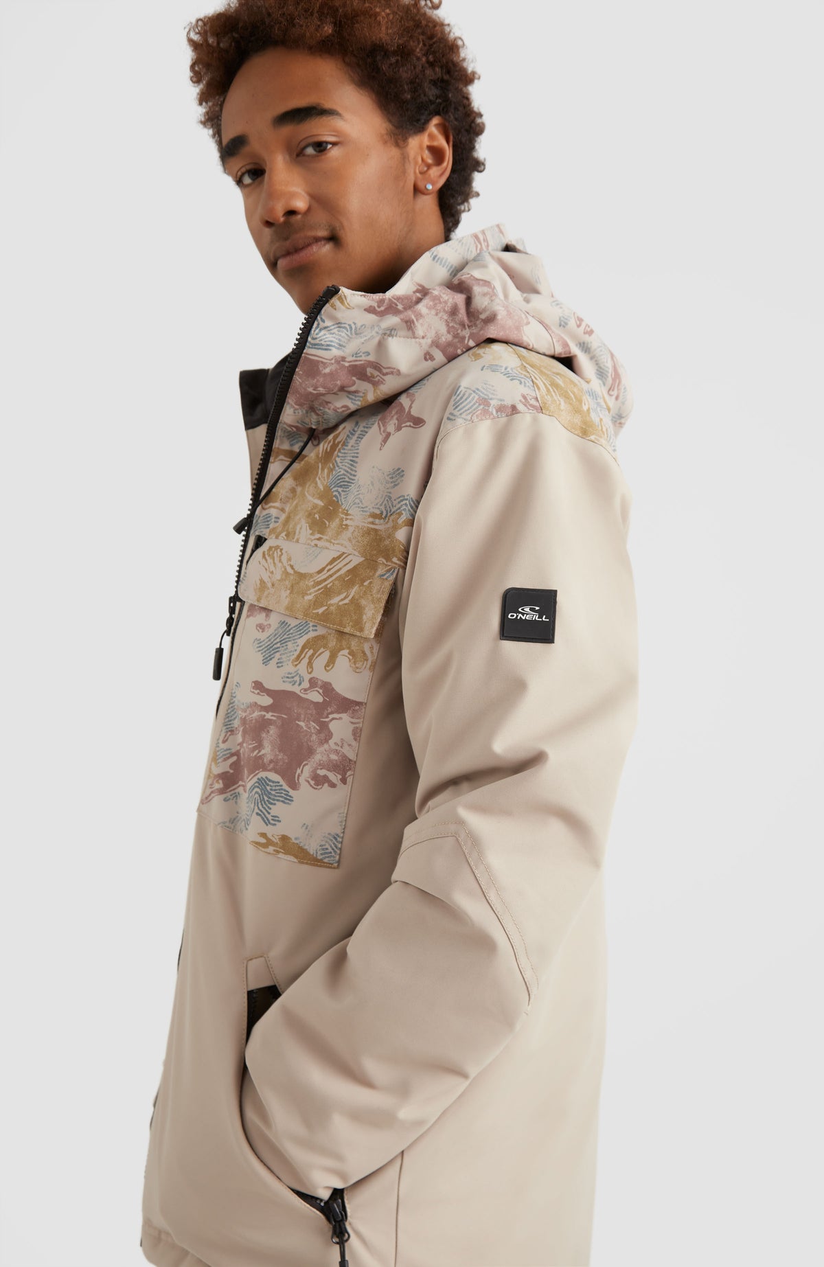 Utility Hybrid Snow Jacket | Crockery