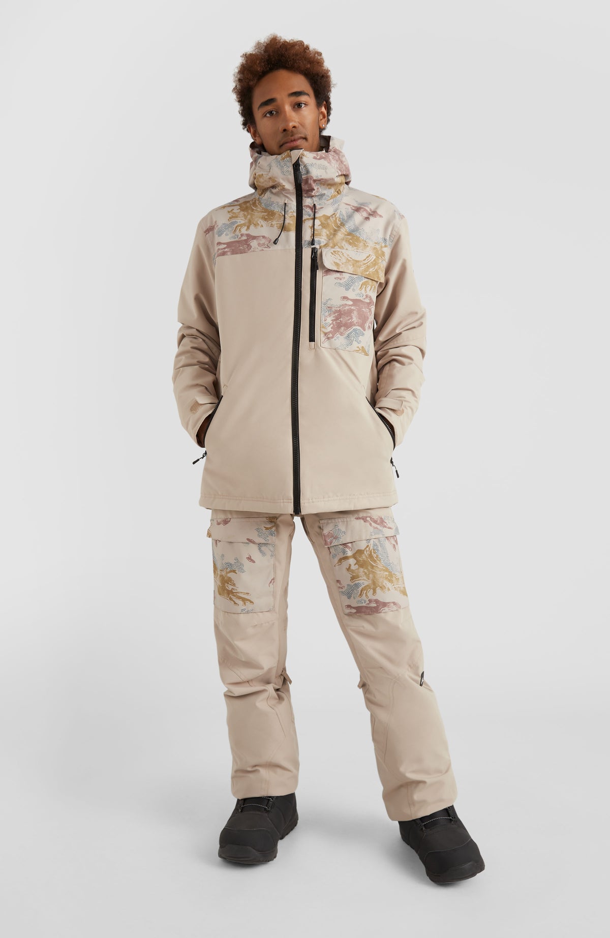 Utility Hybrid Snow Jacket | Crockery