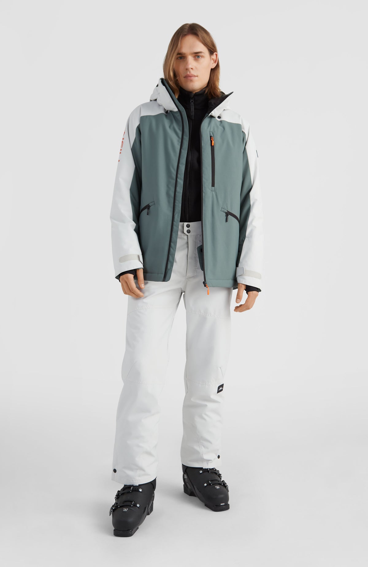 Diabase Snow Jacket | Balsam Green Colour Block