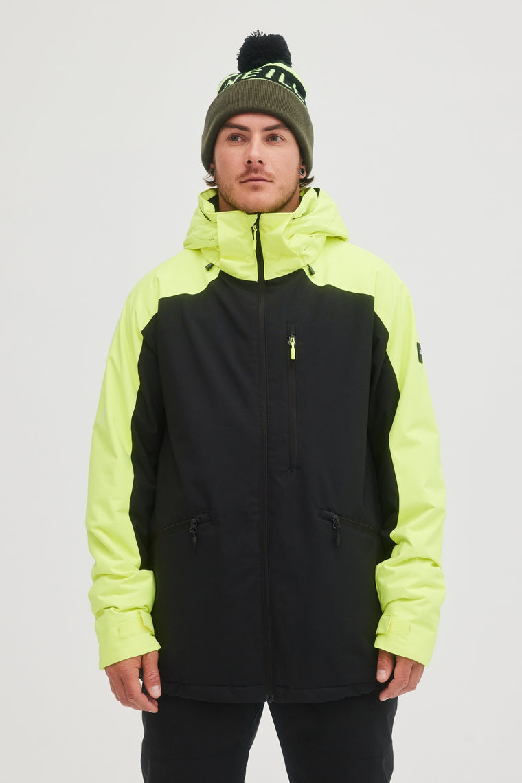 Diabase Snow Jacket | Black Out Colour Block