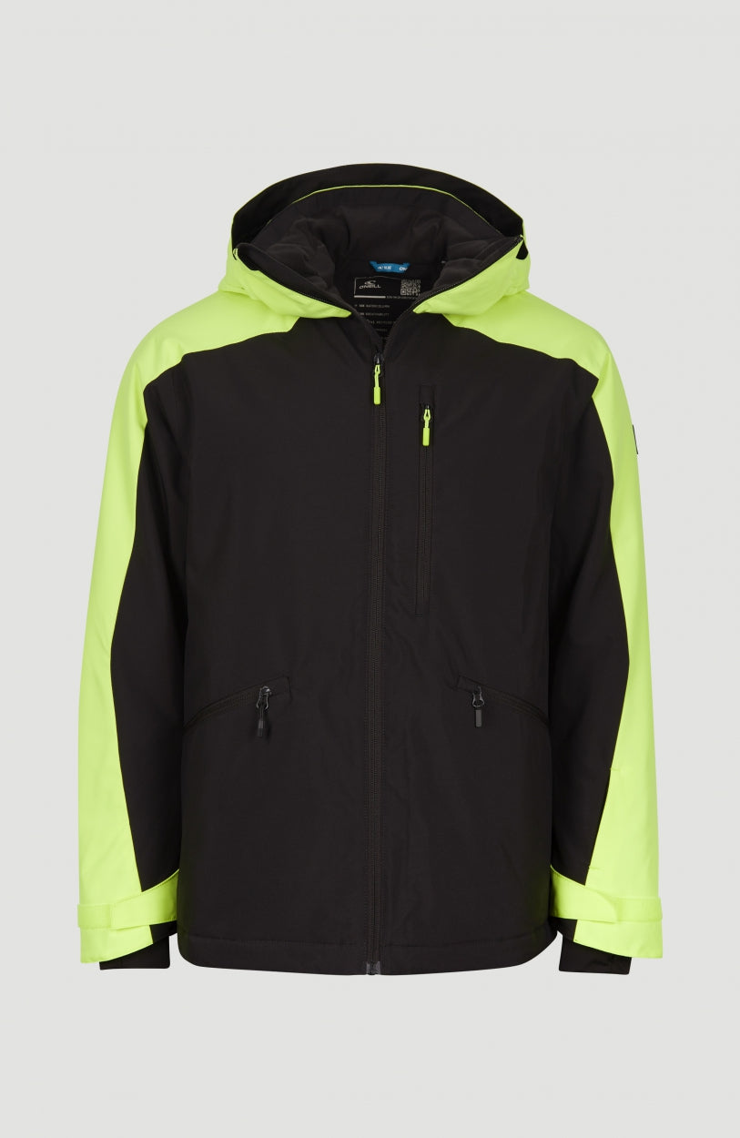 Diabase Snow Jacket | Black Out Colour Block