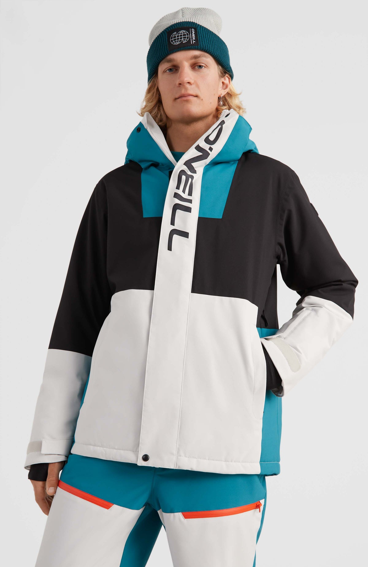Blizzard Snow Jacket | Dawn Blue Colour Block