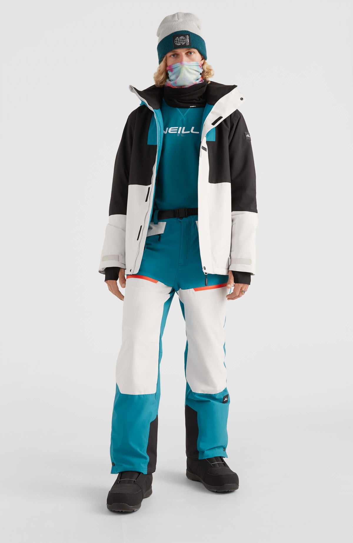 Blizzard Snow Jacket | Dawn Blue Colour Block