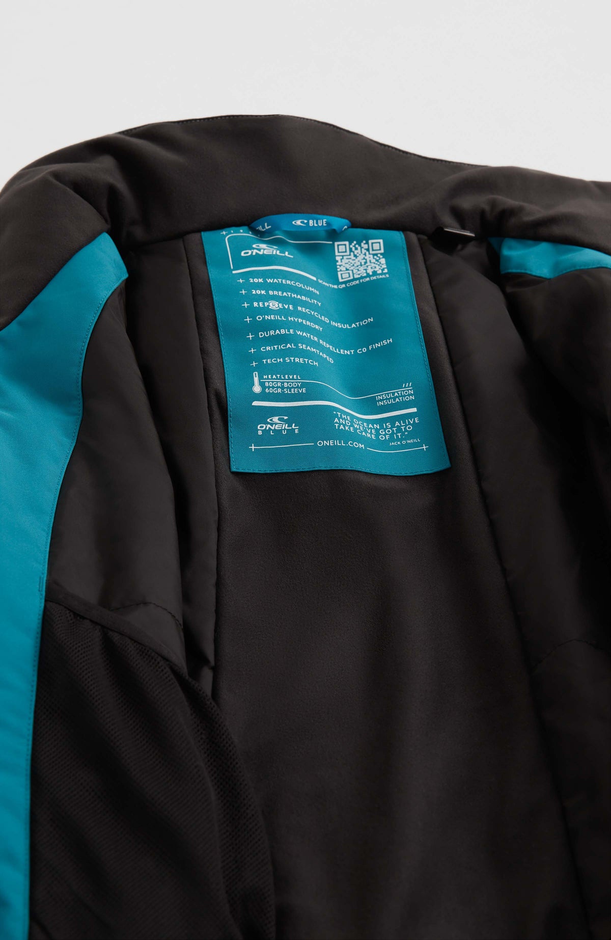 Blizzard Snow Jacket | Dawn Blue Colour Block