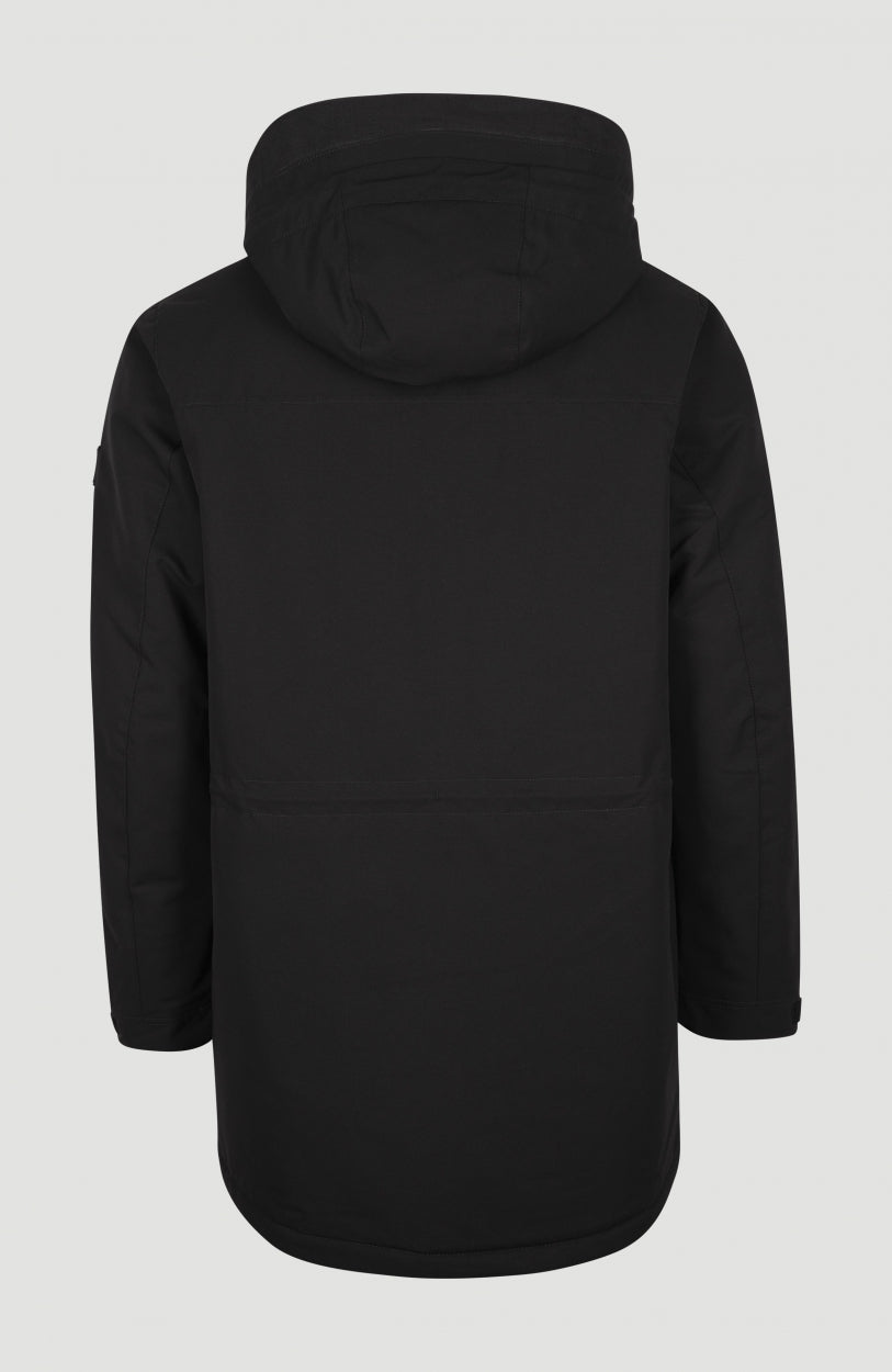Journey Parka Jacket | Black Out