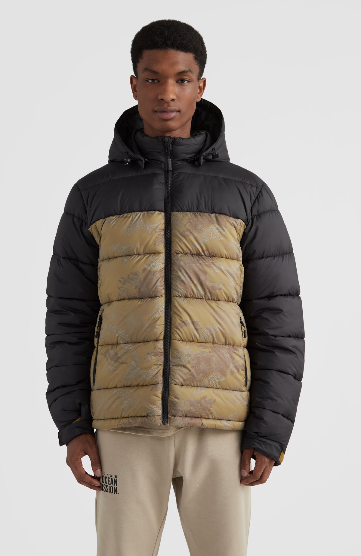 O'Riginals Puffer Jacket | Brown Camo