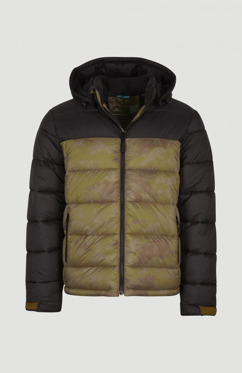 O'Riginals Puffer Jacket | Brown Camo