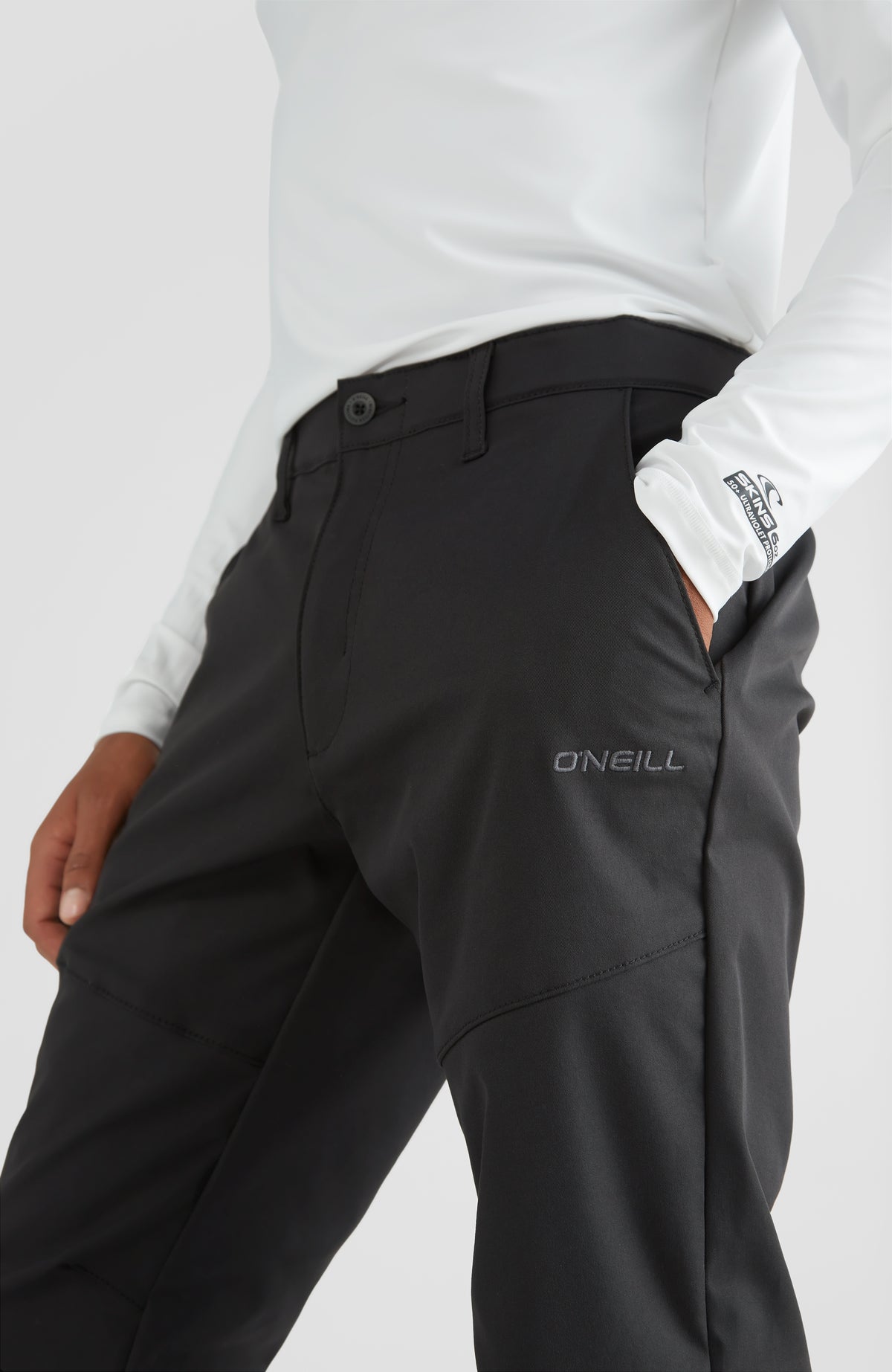 Hybrid Chino Pants | Black Out